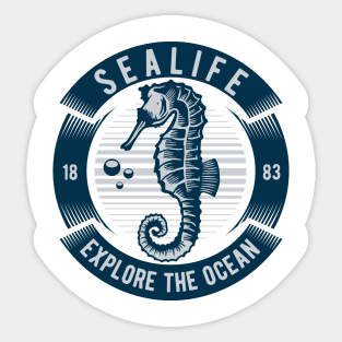 nautical t-shirt Sticker